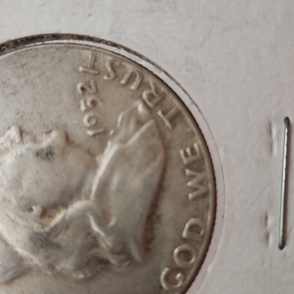 1952 p Franklin Half Dollar - Picture 5 of 6